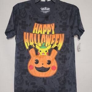 Pokémon ''Happy Halloween!'' Pikachu boys Large shirt